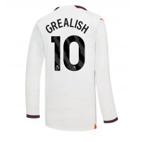 Pánský Fotbalový dres Manchester City Jack Grealish #10 2023-24 Venkovní Dlouhý Rukáv